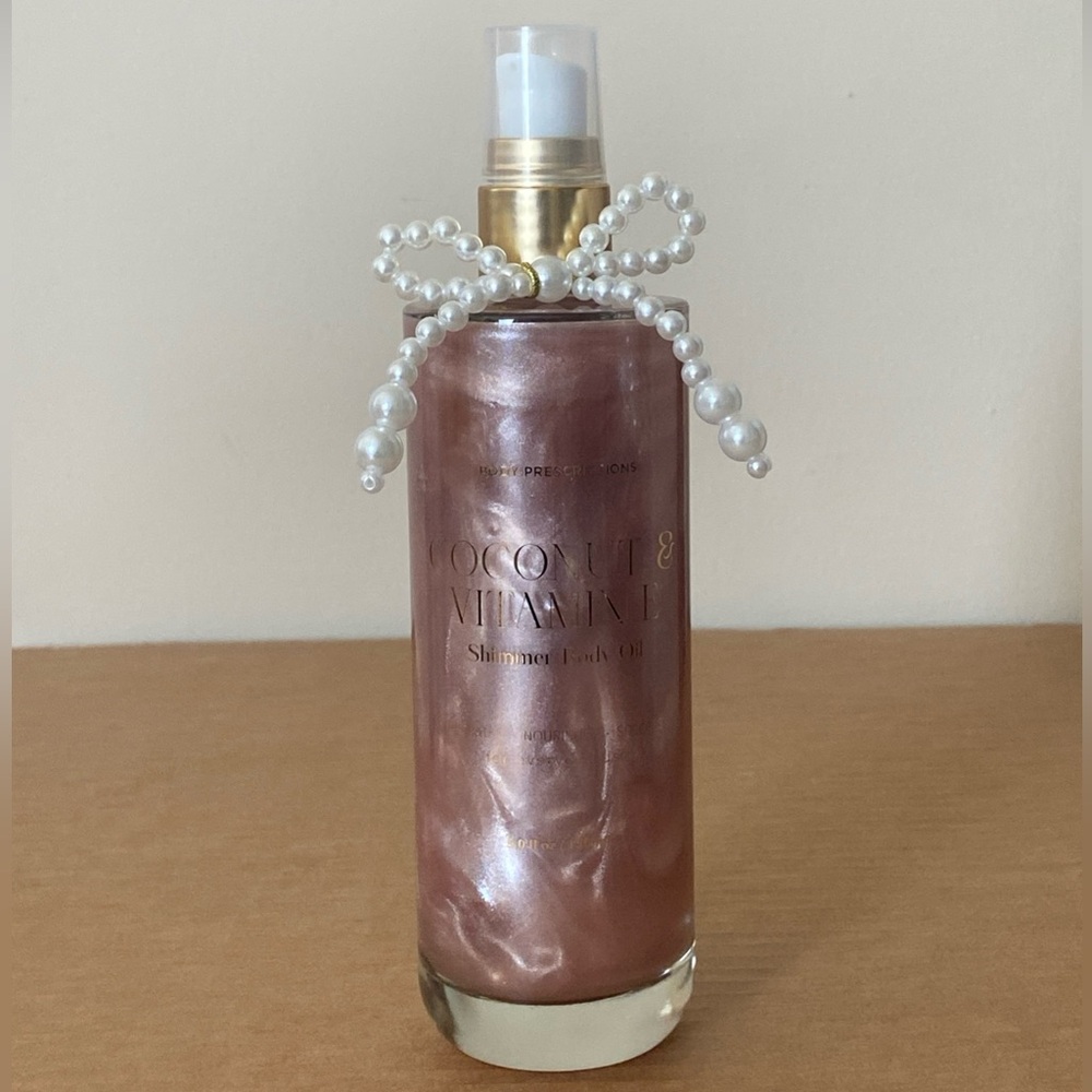 BODY PRESCRIPTIONS Coconut & Vitamin E Shimmer Body Oil 5 fl oz